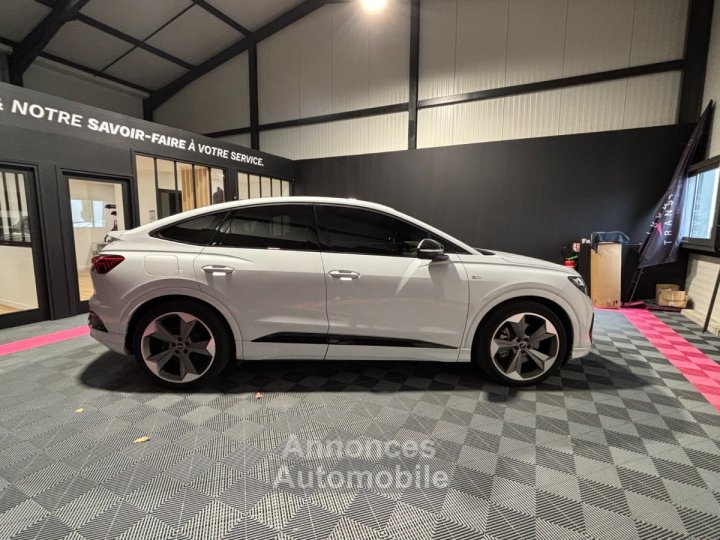 Audi Q4 E-Tron SPORTBACK 40 204 ch 82 kWh S line - première main - parfait état - toit ouvrant - 6