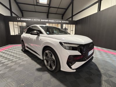 Audi Q4 E-Tron SPORTBACK 40 204 ch 82 kWh S line - première main - parfait état - toit ouvrant   - 7
