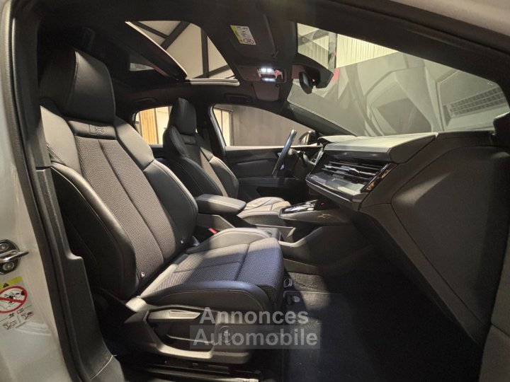 Audi Q4 E-Tron SPORTBACK 40 204 ch 82 kWh S line - première main - parfait état - toit ouvrant - 14