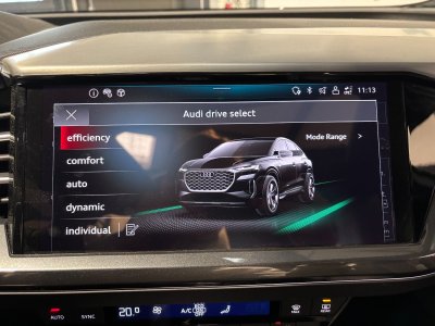 Audi Q4 E-Tron SPORTBACK 40 204 ch 82 kWh S line - première main - parfait état - toit ouvrant   - 28