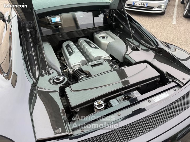 Audi R8 coupe 52 fsi 525ch quattro v10 pack carbone entretiens constructeur2eme main - 3