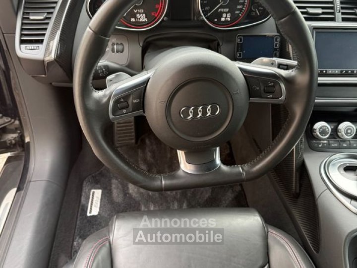 Audi R8 coupe 52 fsi 525ch quattro v10 pack carbone entretiens constructeur2eme main - 4