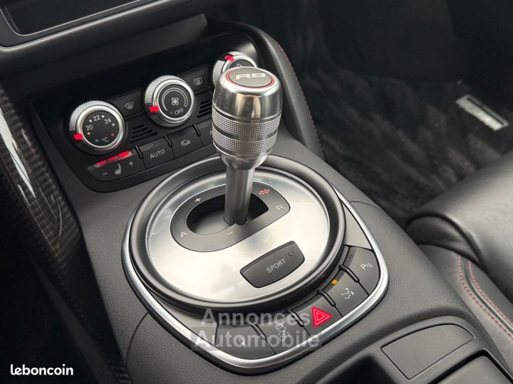 Audi R8 coupe 52 fsi 525ch quattro v10 pack carbone entretiens constructeur2eme main - 7