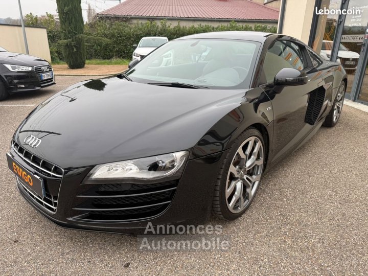 Audi R8 coupe 52 fsi 525ch quattro v10 pack carbone entretiens constructeur2eme main - 9