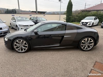 Audi R8 coupe 52 fsi 525ch quattro v10 pack carbone entretiens constructeur2eme main   - 10