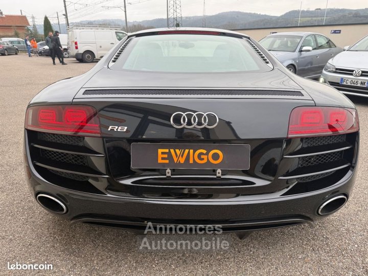 Audi R8 coupe 52 fsi 525ch quattro v10 pack carbone entretiens constructeur2eme main - 13