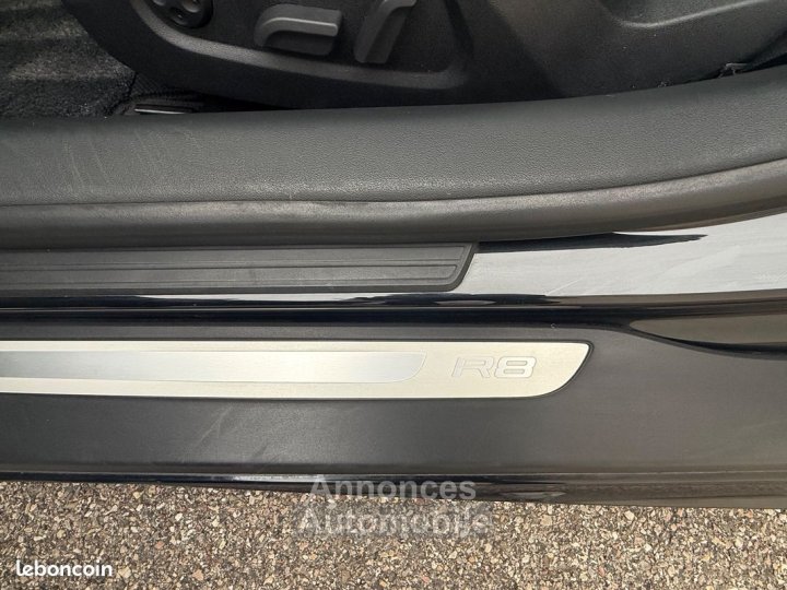 Audi R8 coupe 52 fsi 525ch quattro v10 pack carbone entretiens constructeur2eme main - 21