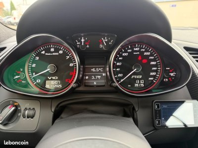 Audi R8 coupe 52 fsi 525ch quattro v10 pack carbone entretiens constructeur2eme main   - 33