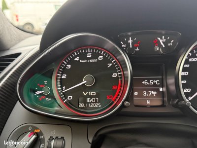 Audi R8 coupe 52 fsi 525ch quattro v10 pack carbone entretiens constructeur2eme main   - 34