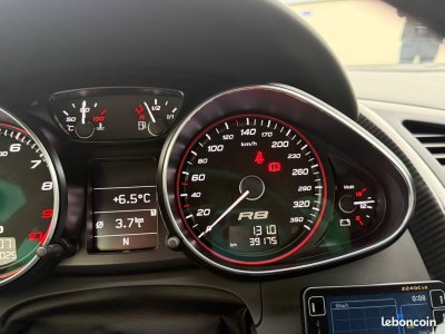 Audi R8 coupe 52 fsi 525ch quattro v10 pack carbone entretiens constructeur2eme main   - 35