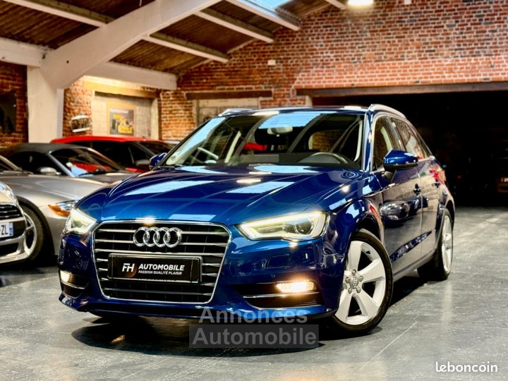 Audi A3 Sportback Ambition 14L TFSI 122 ch Bluetooth, Sièges chauffants Carnet et historique État remarquable - 1