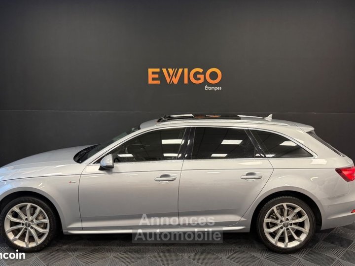 Audi A4 Avant 20l 40 tdi 190ch s-tronic s-line bang & olufsen toit ouvrant camera park assist - 18