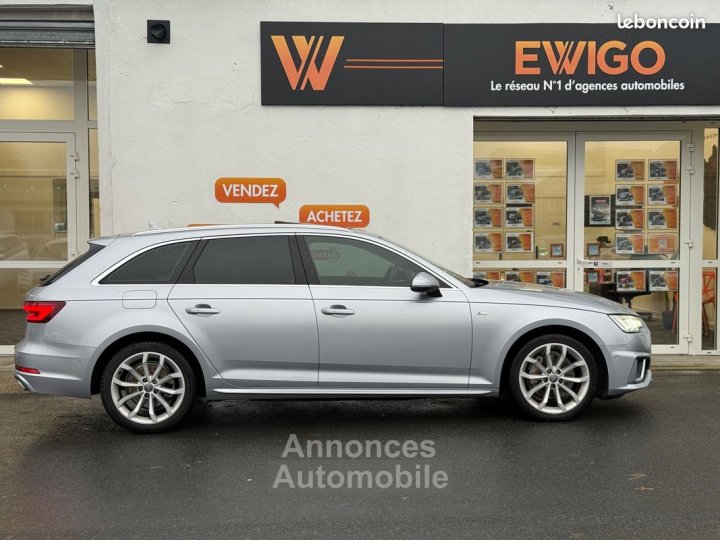 Audi A4 Avant 20l 40 tdi 190ch s-tronic s-line bang & olufsen toit ouvrant camera park assist - 24