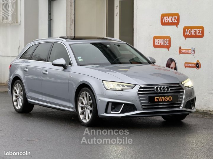 Audi A4 Avant 20l 40 tdi 190ch s-tronic s-line bang & olufsen toit ouvrant camera park assist - 26