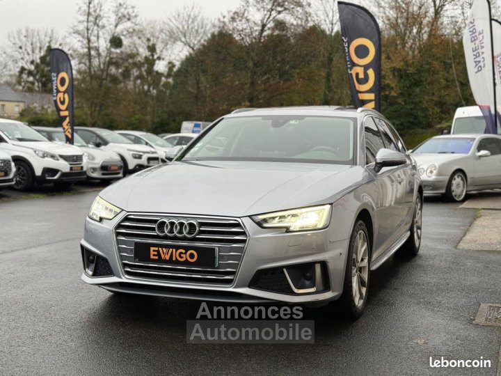 Audi A4 Avant 20l 40 tdi 190ch s-tronic s-line bang & olufsen toit ouvrant camera park assist - 28