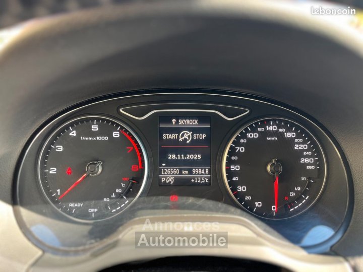 Audi A3 Sportback iii 14 cod tfsi 150ch s-line s-tronic bva - 12