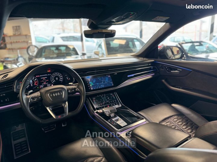 Audi RS Q8 RSQ8 V8 BI-TFSI MILD HYBRID 600 cv QUATTRO TIPTRONIC 8 Garantie 12 mois - 6