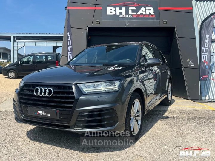 Audi Q7 50 TDI 30 286 S-LINE - 7 places - Sièges alcantara - Entretien suivi complet & révisé (bva) - 1
