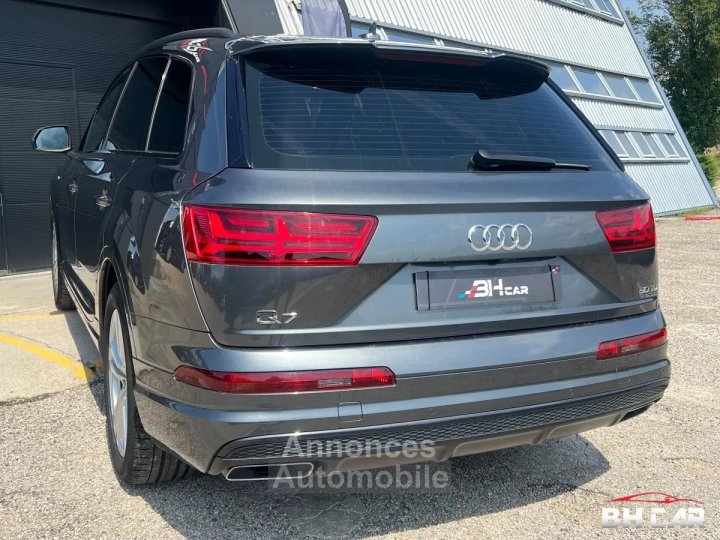 Audi Q7 50 TDI 30 286 S-LINE - 7 places - Sièges alcantara - Entretien suivi complet & révisé (bva) - 9
