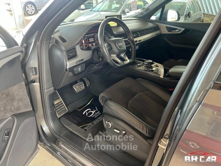 Audi Q7 50 TDI 30 286 S-LINE - 7 places - Sièges alcantara - Entretien suivi complet & révisé (bva) - 11