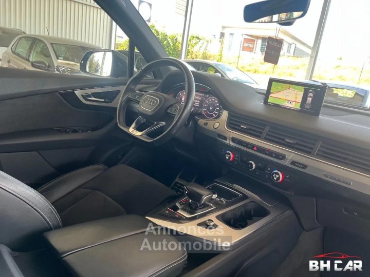 Audi Q7 50 TDI 30 286 S-LINE - 7 places - Sièges alcantara - Entretien suivi complet & révisé (bva) - 17