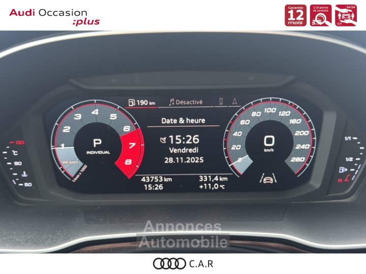 Audi Q3 35 TFSI 150 ch S tronic 7 Design Luxe - 15