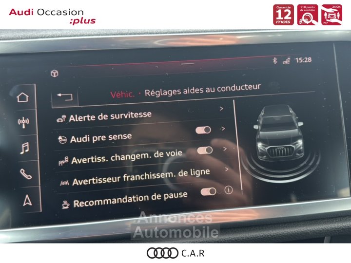 Audi Q3 35 TFSI 150 ch S tronic 7 Design Luxe - 20