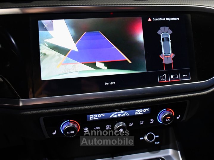 Audi Q3 Advanced 35 TDI 150 S-Tronic GPS Virtual Cam&eacute;ra Car Play ACC Pr&eacute; Sense LED JA 18 - 24