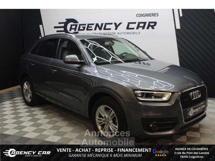 Audi Q3 Quattro 20 TDI 177 S-tronic Ambition Luxe - SUIVI COMPLET - 1