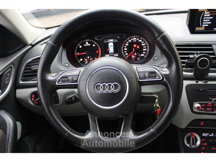 Audi Q3 Quattro 20 TDI 177 S-tronic Ambition Luxe - SUIVI COMPLET - 10