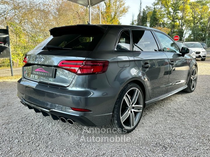 Audi S3 SPORTBACK 20 TFSI 310 S tronic 7 Quattro / Origine France / Bang Olufsen / Si&egrave;ges RS / Virtual Cockpit - 5