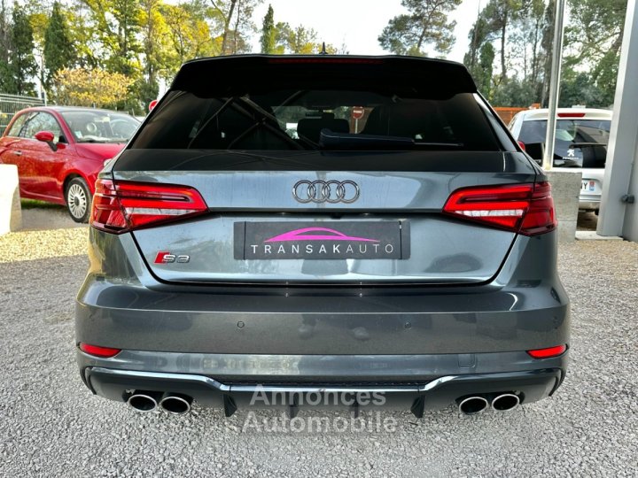 Audi S3 SPORTBACK 20 TFSI 310 S tronic 7 Quattro / Origine France / Bang Olufsen / Si&egrave;ges RS / Virtual Cockpit - 6