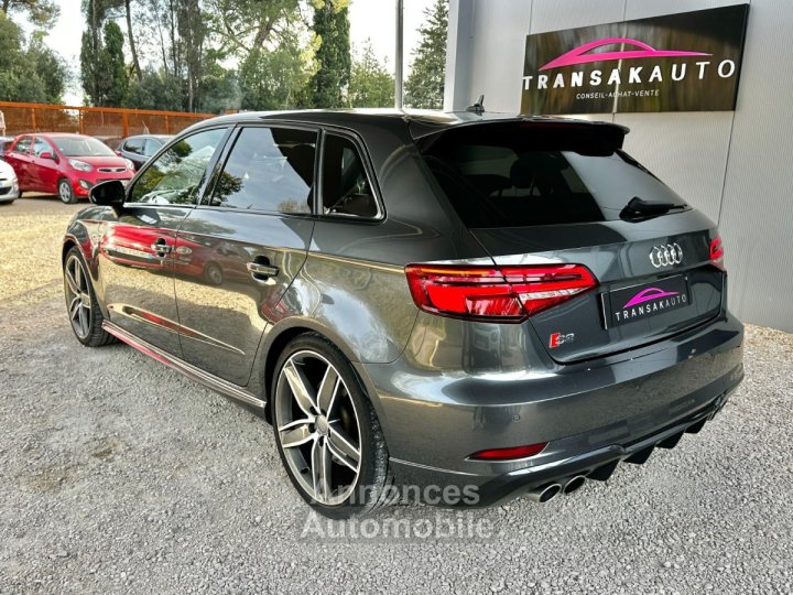 Audi S3 SPORTBACK 20 TFSI 310 S tronic 7 Quattro / Origine France / Bang Olufsen / Si&egrave;ges RS / Virtual Cockpit - 7