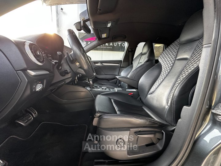 Audi S3 SPORTBACK 20 TFSI 310 S tronic 7 Quattro / Origine France / Bang Olufsen / Si&egrave;ges RS / Virtual Cockpit - 9