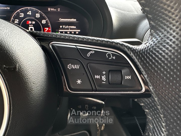 Audi S3 SPORTBACK 20 TFSI 310 S tronic 7 Quattro / Origine France / Bang Olufsen / Si&egrave;ges RS / Virtual Cockpit - 21