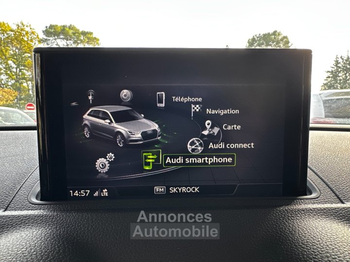 Audi S3 SPORTBACK 20 TFSI 310 S tronic 7 Quattro / Origine France / Bang Olufsen / Si&egrave;ges RS / Virtual Cockpit - 33