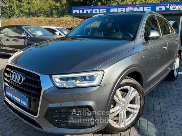 Audi Q3 299/mois GARANTIE 6 ANS 4X4 20 TDI 184ch QUATTRO S TRONIC 7 S-Line Origine fran&ccedil;aise - 1