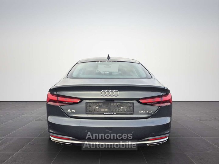 Audi A5 Sportback 30 TDi--CARPLAY--GPS-CAMERA--GARANTIE - 6