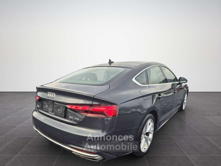 Audi A5 Sportback 30 TDi--CARPLAY--GPS-CAMERA--GARANTIE - 7