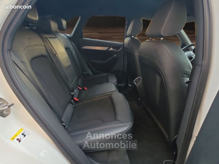 Audi Q3 14 tfsi 150 s-line s-tronic bva origine fr 2 eme main garantie 6 mois - 12