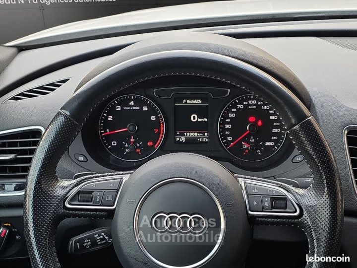 Audi Q3 14 tfsi 150 s-line s-tronic bva origine fr 2 eme main garantie 6 mois - 17