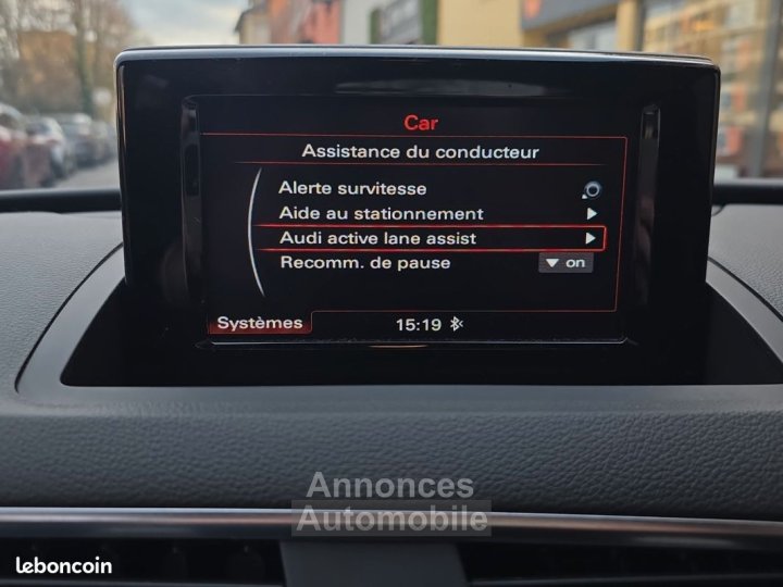 Audi Q3 14 tfsi 150 s-line s-tronic bva origine fr 2 eme main garantie 6 mois - 38