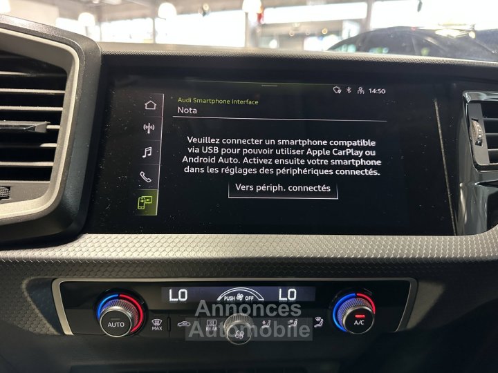 Audi A1 Sportback 25 TFSI 95 ch BVM5 Advanced 2 - 16