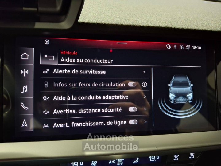 Audi A3 Sportback 40 TFSIe 204 S tronic 6 Design Luxe - 16