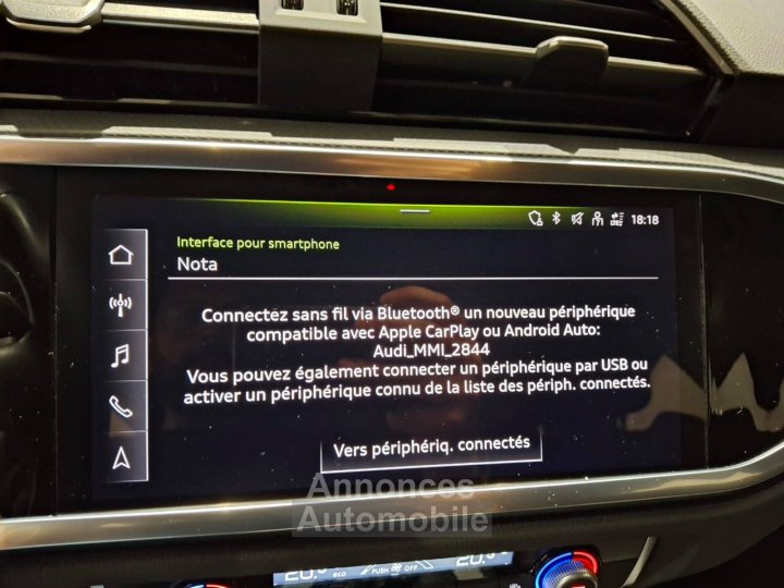 Audi Q3 Sportback 35 TFSI 150 ch S tronic 7 Advanced - 13
