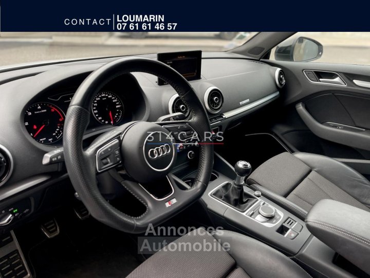Audi A3 Sportback 20 TDI - 150 - S line - PHASE 2 - Garantie 6 Mois - 8