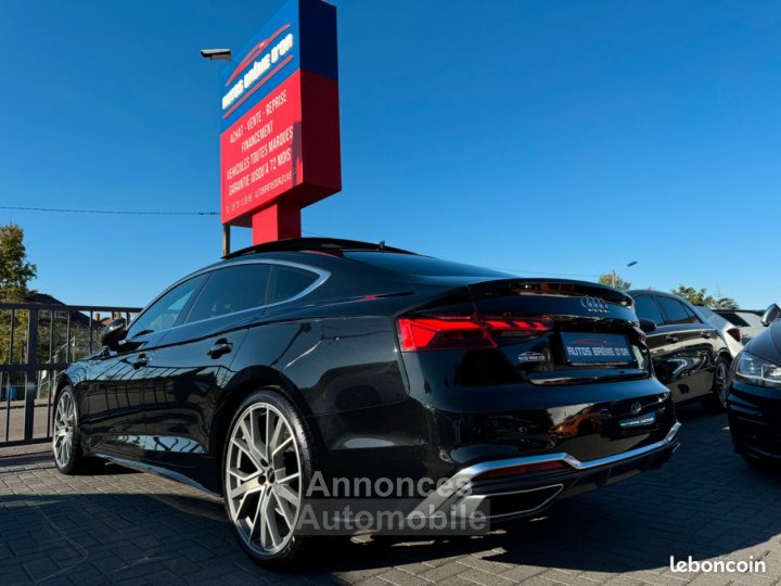 Audi A5 Sportback 499/mois 40 TDI 190ch S LINE S-Tronic7 Options Hayon 1ère MAIN Origine Fr Révision à jour/Aucun frais à prévoir Garantie 6 ANS - 7