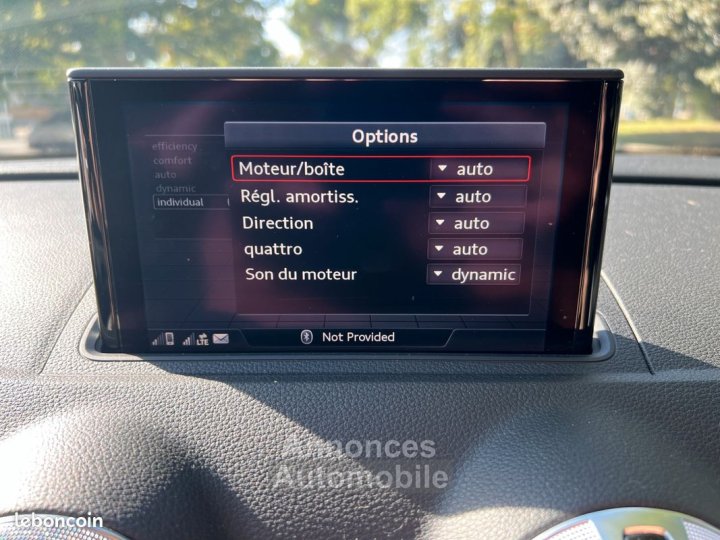 Audi S3 sportback 20 tfsi 310 quattro s-tronic bva magnetic ride, carplay, fran&ccedil;aise - 9