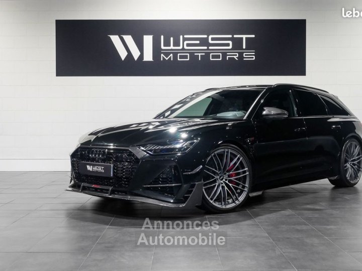 Audi RS6 RS6-R ABT C8 V8 40 740 Immat France 1 OF 125 Carbone Toit Pano B&O 658E-MOIS - 1