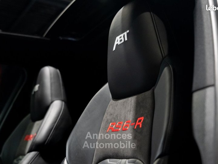 Audi RS6 RS6-R ABT C8 V8 40 740 Immat France 1 OF 125 Carbone Toit Pano B&O 658E-MOIS - 22